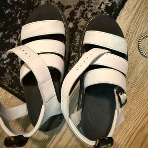 White Strappy Sandals